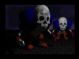 Non-threatening skeletons