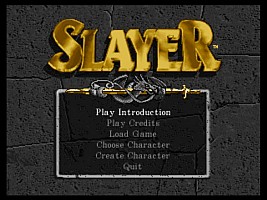 Main menu